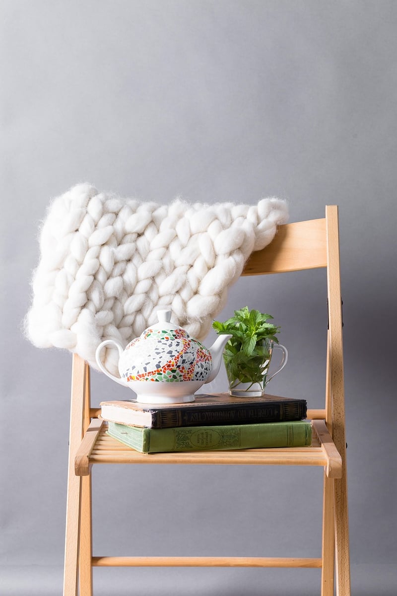 Organic Cotton Throw Blanket